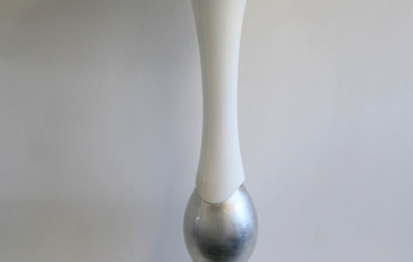 Calice bianco/silver